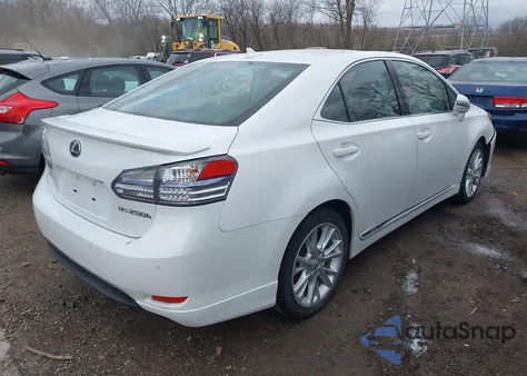 2012 Lexus Hs 250H Premium z USA, uszkodzony, nr VIN JTHBB1BA3C2049084